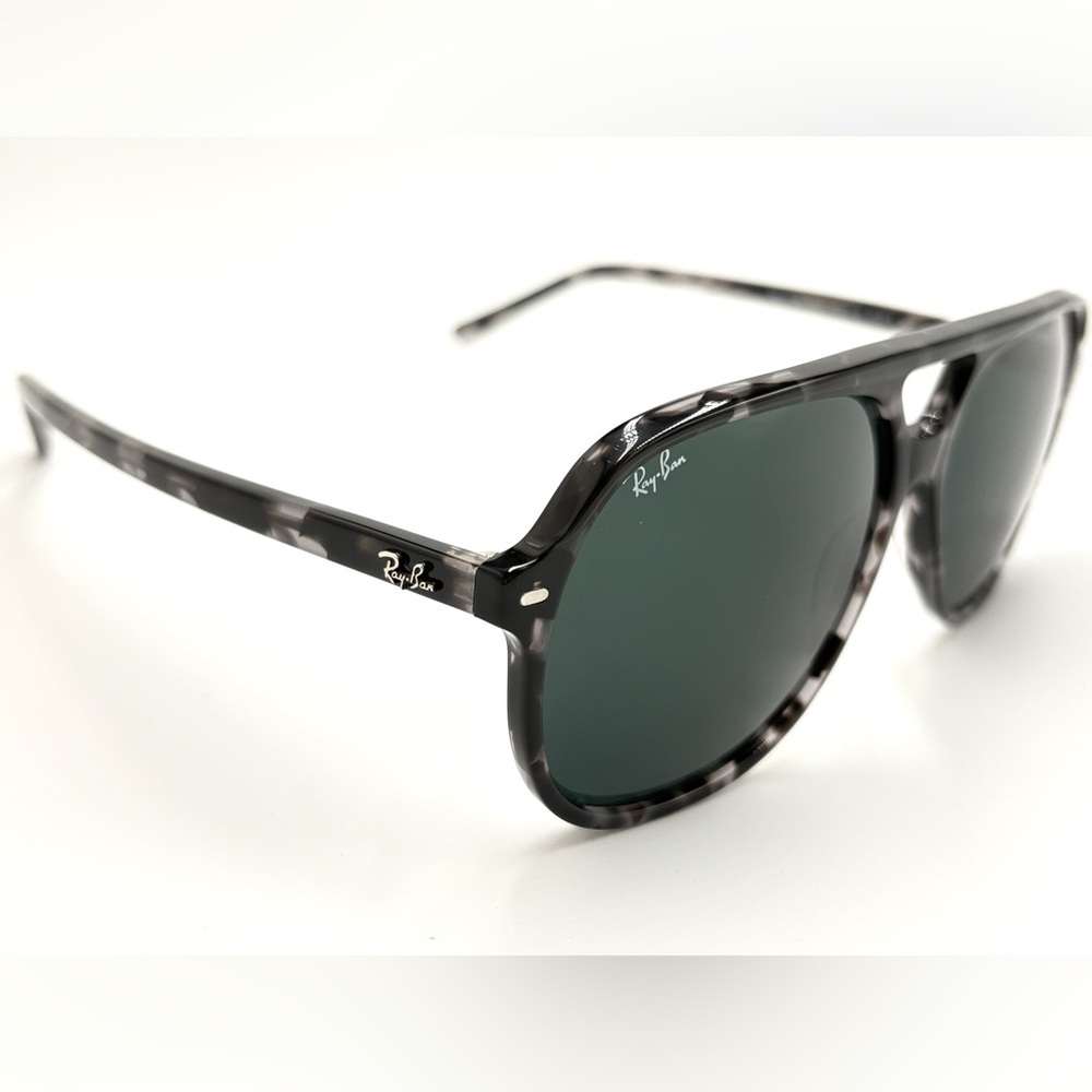 Ray-Ban RB2198 Bill Sunglasses 1333/48 Grey Tortoise 60-145 W/ Case & Box - Picture 12 of 16